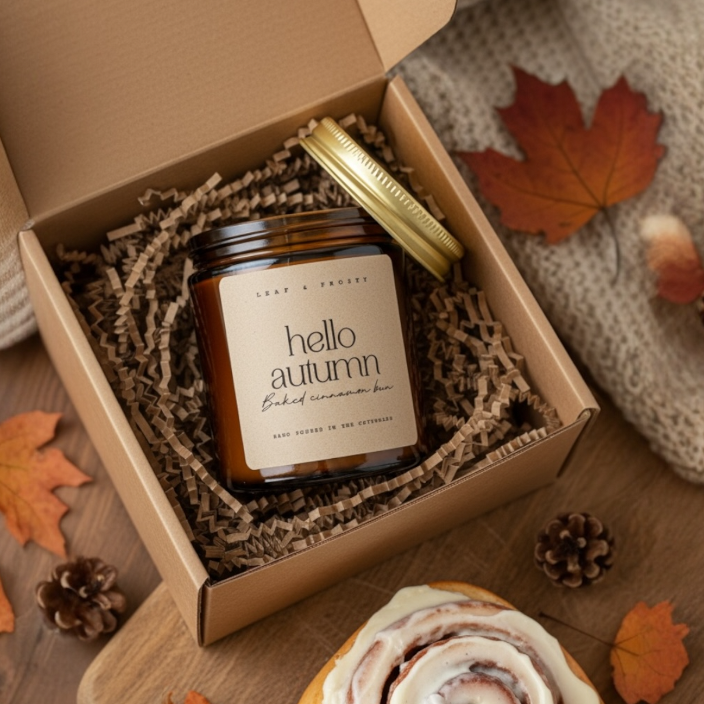 HELLO AUTUMN -Apothecary Candle